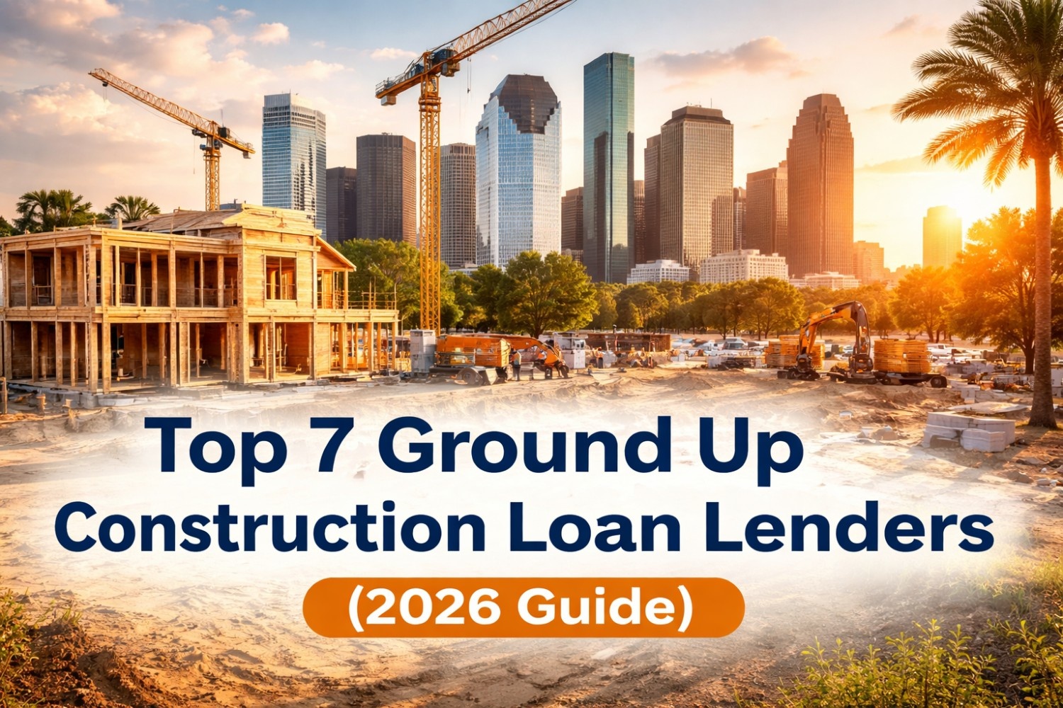 Top 7 Ground Up Construction Loan Lenders in Houston 2026 Guide